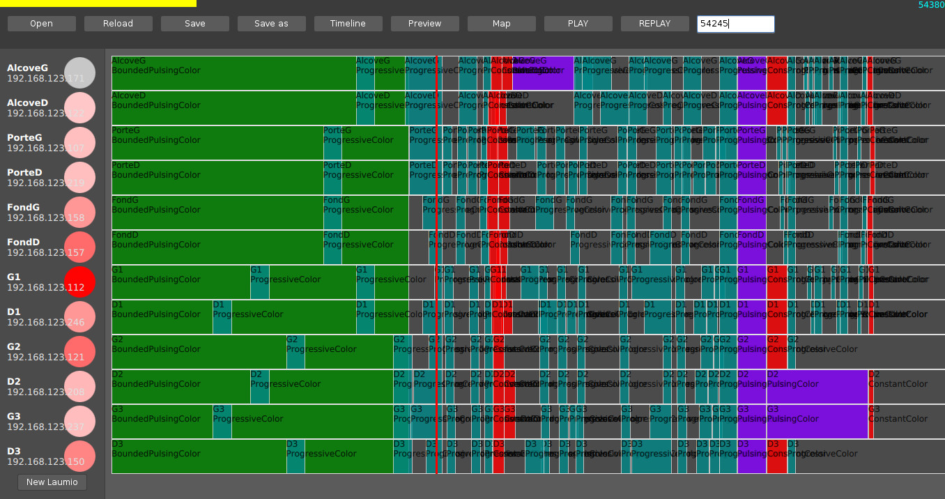LaumioAnimator "timeline" tab