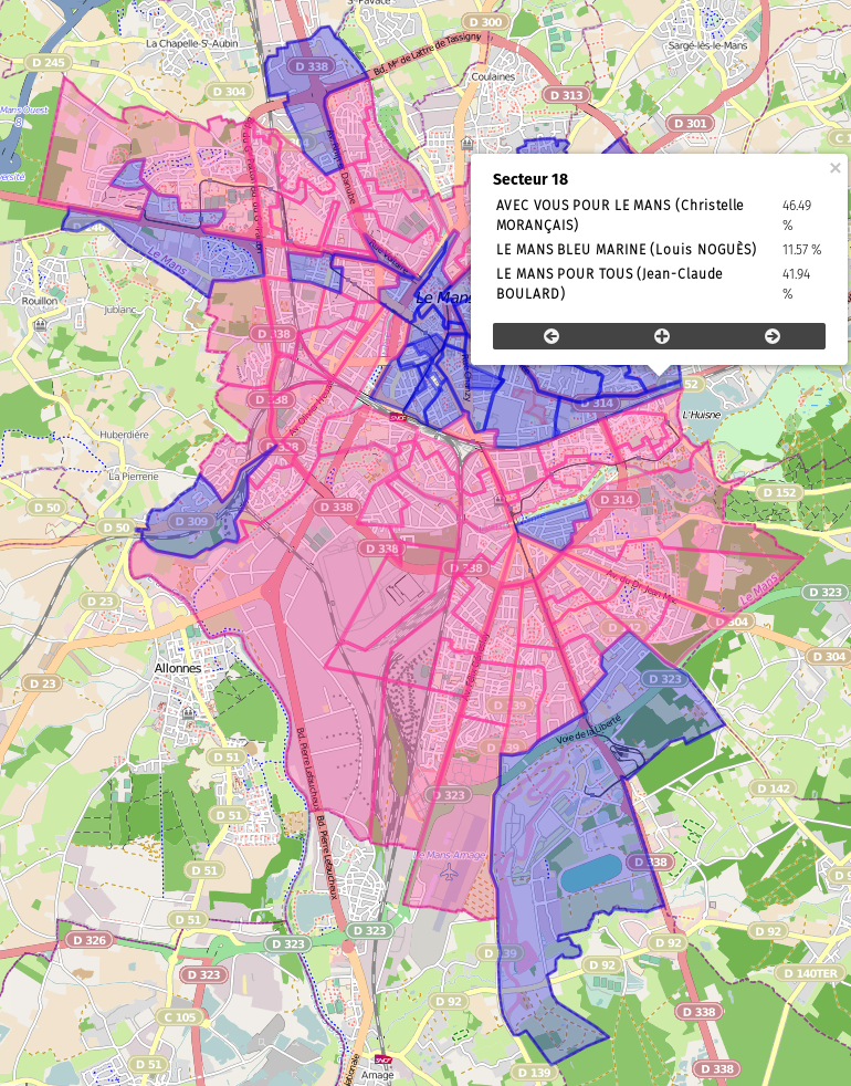 Cartes municipales